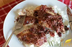 Baked Cranberry Chicken